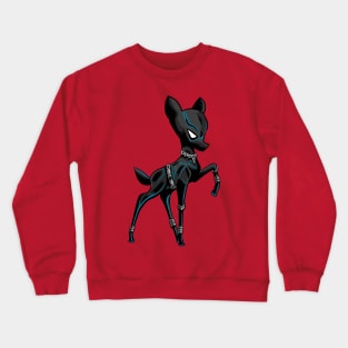 Black Panther Bambi Crewneck Sweatshirt